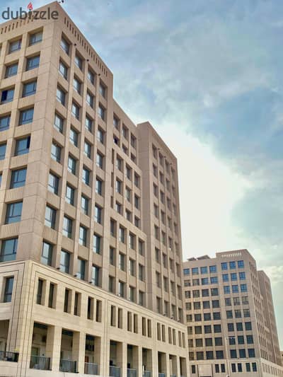 Finished admin office with acs for sale, ready to visit in the 205 Arkan Palm project, Sheikh Zayed