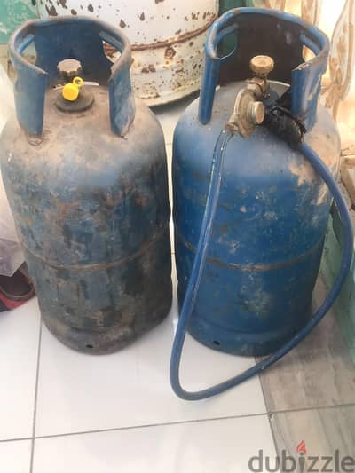 ٢ انبوبة بالمنظم والخرطوم