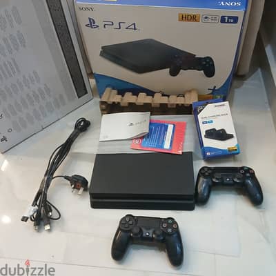 بلايستيشن فور سلم تيرا 22لعبة=دراع اصلى ps4 playstation