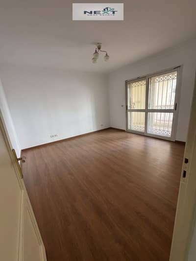 For rent in Madinaty, a new law ground floor apartment with a private garden, 245 sq m + 80 sq m garden view, minutes from services and the mosque, cl