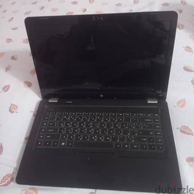 لاب hp g62  بحالة ممتازة