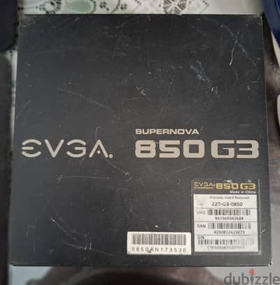 كابلات باور Evga SuperNova G3 كاملة