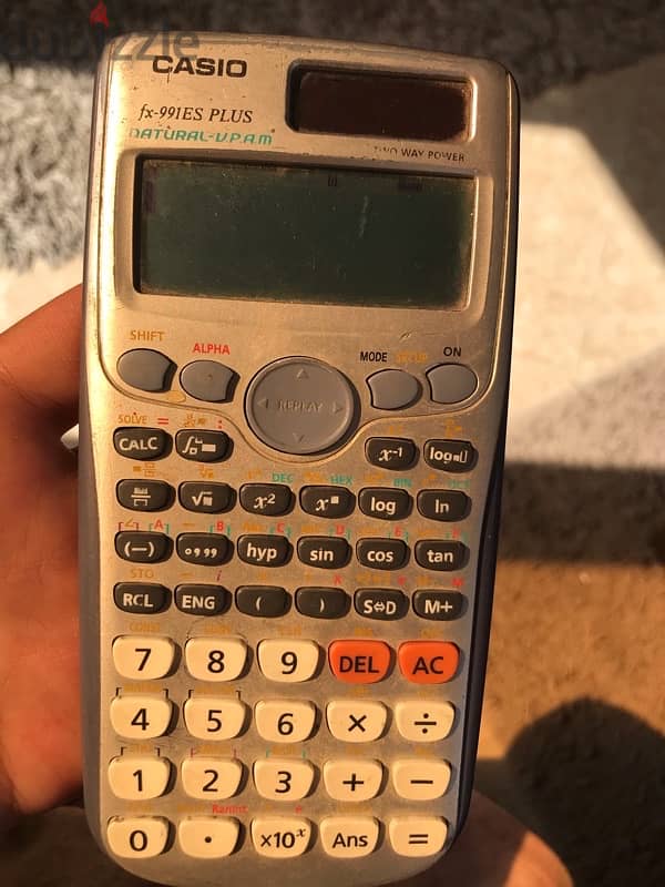 Casio calculater 1