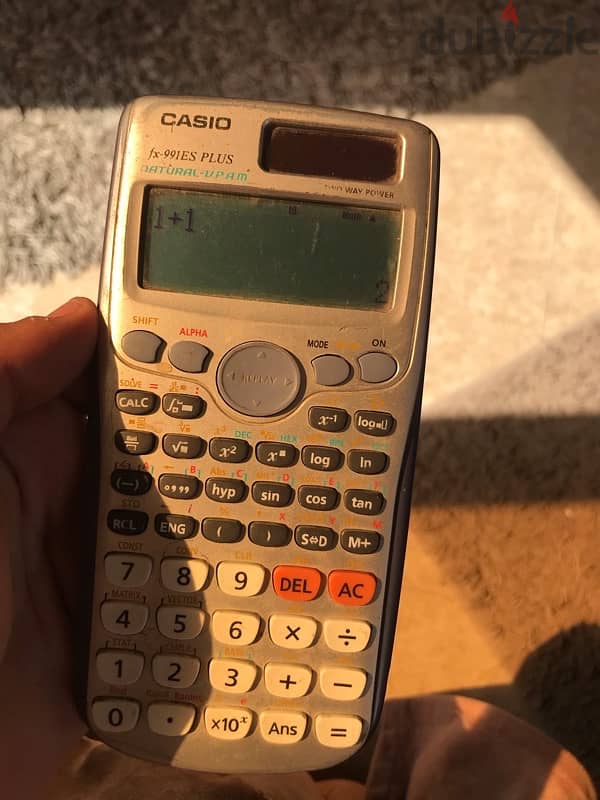 Casio calculater 2