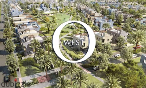 فيلا Twin House دور واحد للبيع في O West – Orascom Development | Phase Whyt | استلام فوري