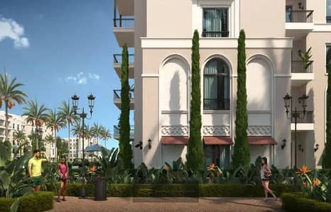دوبلكس بجاردن خاصة للإيجار في Village West – الشيخ زايد | 225م مباني + 224.79م جاردن | 3 غرف | دقائق من هايبر وان وداندي مول ومحور الصحراوي