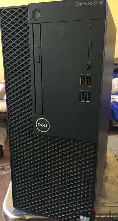 جهاز كمبيوتر dell + شاشه dell + كارت شاشه FIREGL