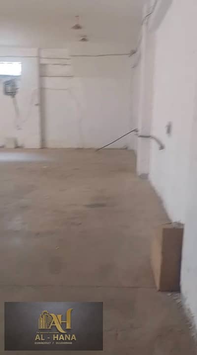 Basement for car service and maintenance, 300 square meters, for rent in the industrial area of ​​Fifth Settlement.