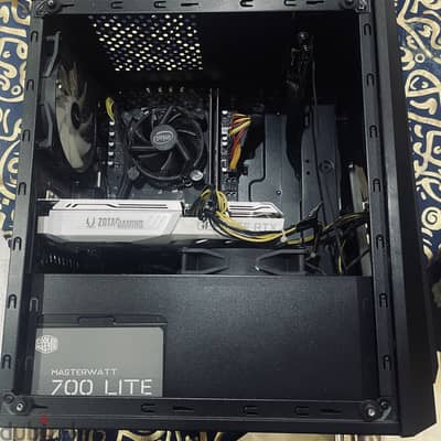 Gaming PC RTX 3070 White + شاشة ViewSonic 180Hz