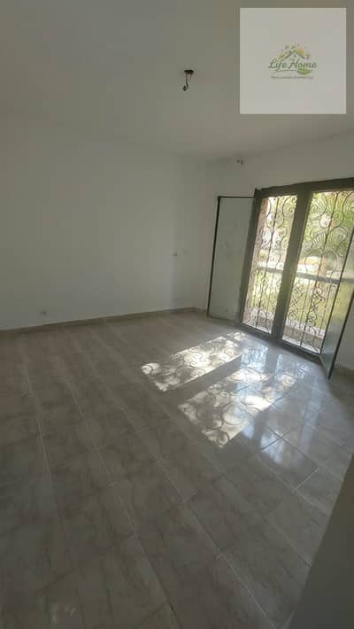 Opportunity for rent in Al Rehab, ground floor with a private garden next to services