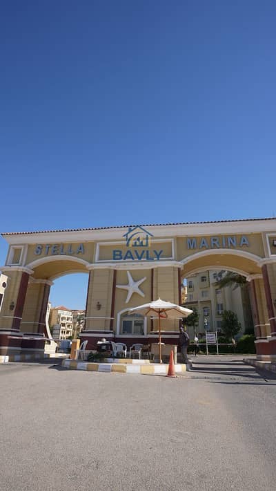 Upper Chalet for Sale in Stella Marina Ready To Move, First Upper Floor, Finished, Garden View, Prime Location Near Alamein Towers and Resort Services