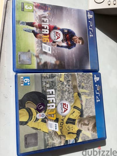 Fifa 16 and Fifa 17