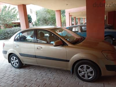 كيا ريو 2006 خليجي فابريكة بره وجوه