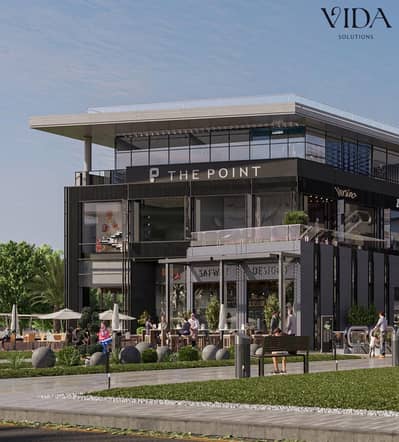 48 SQM Restaurant or Café for Sale in The Point Mall | Ground Floor | 21 SQM Outdoor Area | Directly on Waslet Dahshour