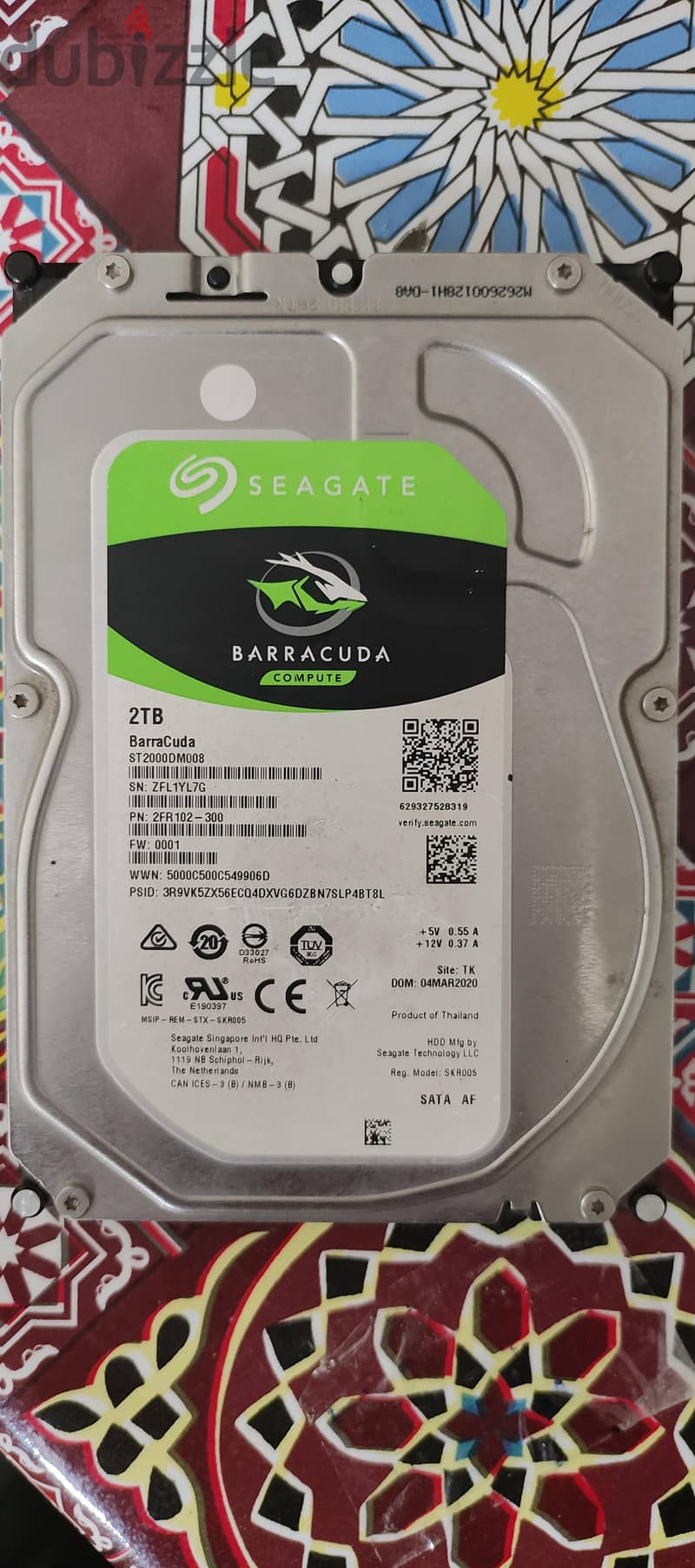 hdd Seagate barracuda 2tb 2