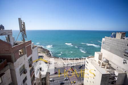 Enjoy Direct Sea Views from Every Room in This Furnished Cleopatra Apartment
