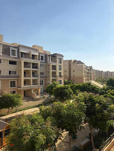 Apartment for sale in Sarai, Mostakbal City, with a 50% cash discount. The project is located directly adjacent to Madinaty, along the Suez Road.