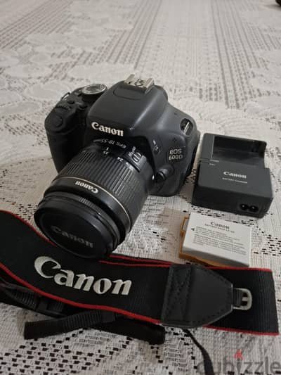 كانون 600d شاتر 6k فقط