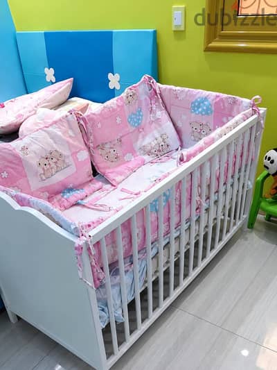 baby cot from IKEA سرير اطفال من ايكيا