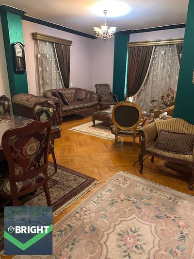 fully finished apartment for sale with private garden and garage and storage area in El-nargs buildings near south 90th street gardenia heights diyar