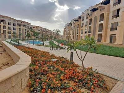 Apartment for sale – located directly adjacent to Madinaty within the Sarai compound. It boasts a prime, strategic location with a view of the landsca
