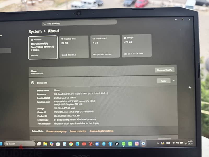 Acer nitro 5 5