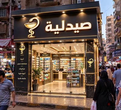 صيدلية للبيع بالجيزة شارع البحر الاعظم