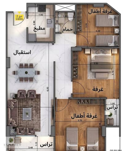 Apartment for sale in Mokattam Central Plateau