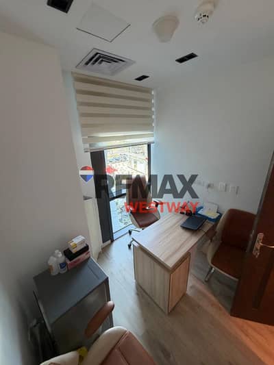 مكتب للإيجار متشطب بالتكييفات في مول ريتزي بقلب الشيخ زايد بسعر مميز  Office for Rent in Ritzy Mall, Heart of Sheikh Zayed 75 SQM | Fully Finished with AC | Special Price