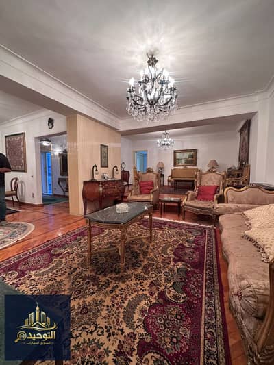 Elegant Furnished Apartment for Sale in Zamalek – Taha Hussein St. | 200 SQM