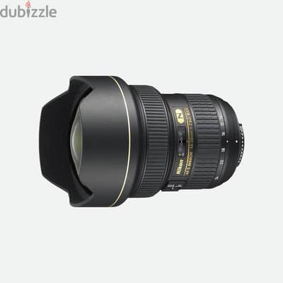 Nikon 14-24mm f2.8 للبدل بكاميرا جديدة نفس الحالة