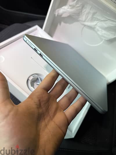 macbook Air m4 512GB ram 16Gb فتح بوكس فقط لم يستخدم