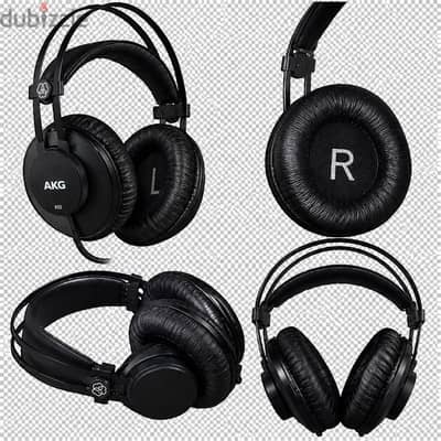 AKG K52 Studio Headphones Original — Used
