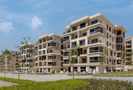 Taj City Shalya Apartment, 109 sqm, Delivered | شقة للبيع في تاج سيتي شاليا، غرفتين وحمامين، بمقدم 5,850,000 جنيه