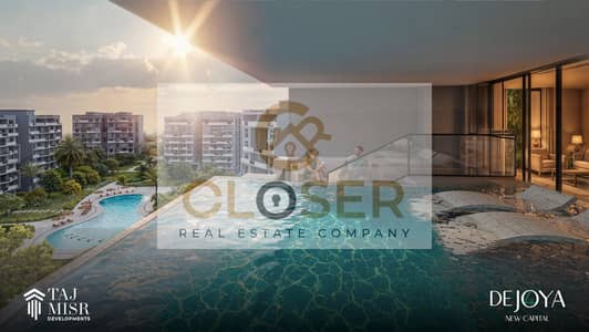 للبيع luxury villa فيو مميز double view lakes&landscspe في R8 في قلب العاصمه الاداريه