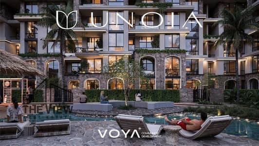 Apartment for sale prime location typical floor 167m 3 bedrooms in Unoia compound sheikh zayed