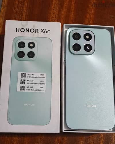 للبيع HONOR X6c 256GB / 6GB RAM – كسر زيرو 