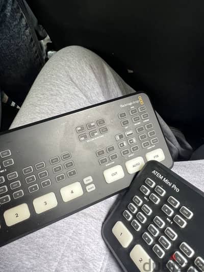 Black magic atem mini pro ميكسر