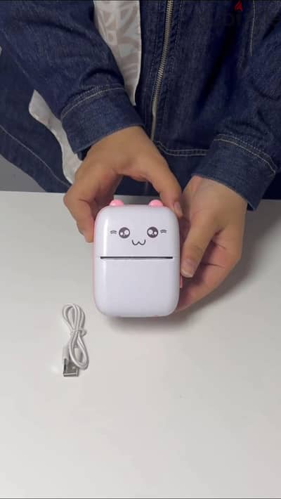 Mini sticker printer - طابعة ملصقات صغيرة