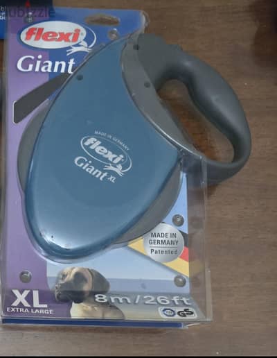Flexi Giant xl 8 meters 75 kg dog فوق 50 إلي 75 كيلو ليش جديد ألماني