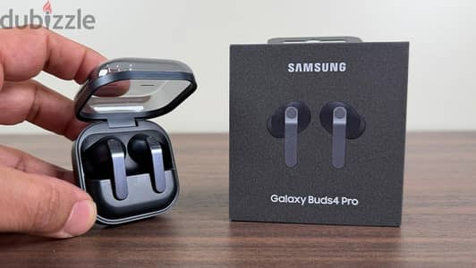 سماعة سامسونج Galaxy Buds4 Pro (اللون أسود) - استخدام يومين