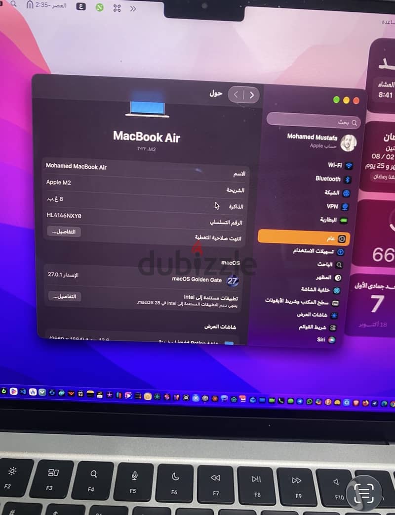 Mac Air M2 5
