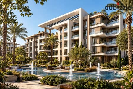 **2-Bedroom Apartment for Sale in Hadayek October, 111 SQM, Semi-Finished, Directly Opposite Zewail University – EGP 588K Down Payment**  **Prime Loca