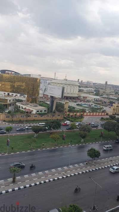 شقة للايجار بعمارات العبور على صلاح سالم مباشر فيو بانوراما ١٤٥م