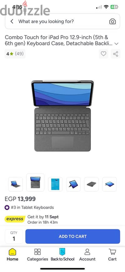 Ipad pro 12.9 m2 Logitech Magic Keyboard