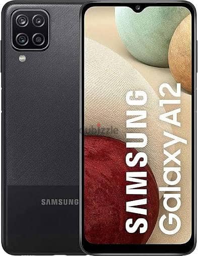Samsung a12 128g ram4+4 كسررر كسررر زيرووو مش مفتوح