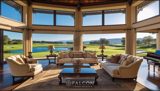 فيلا LUXURY داخلA-Class Community بإطلالة علي Golf  في سيتي جيت | CITY GATE اميز ارض في جولدن سكوير التجمع الخامس دقايق من ميفيدا و هايد بارك