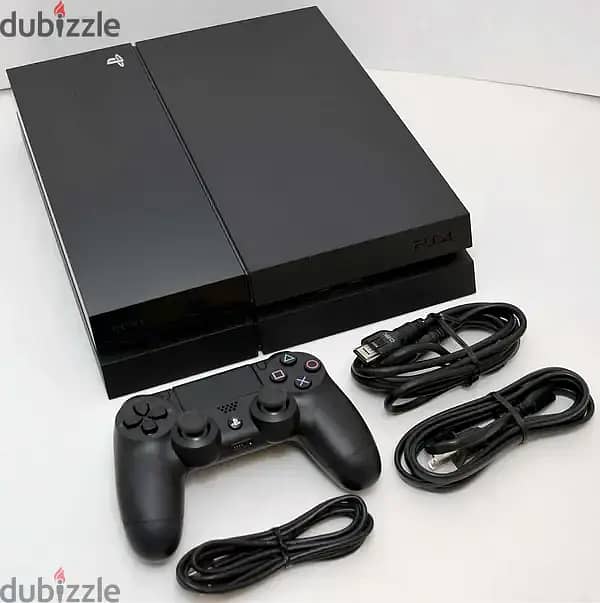 PS4 fat glossy boxed 1 tera 2
