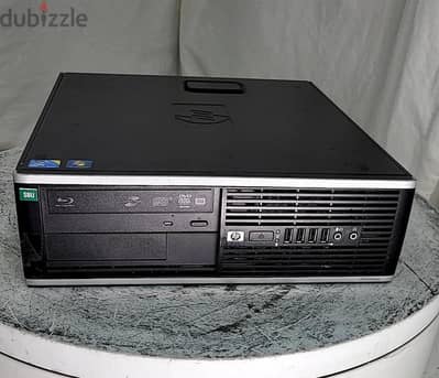 كيسة كمبيوتر HP Compaq 8000 Elite بكارت شاشة خارجي Nvidia