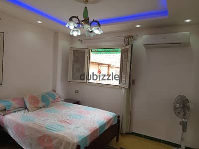 120m furnished Sidi Bisher Bahri 2 Beach 2 Ghargharf and reception and 2 bathrooms
